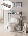 Kings Brand Etagere Freestanding Bathroom Shelf Storage Organizer Rack