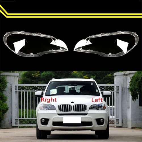 Capuchon Lampe Phare Avant BMW X5 Cache-phare Boîtier Optique de Remplacement E70