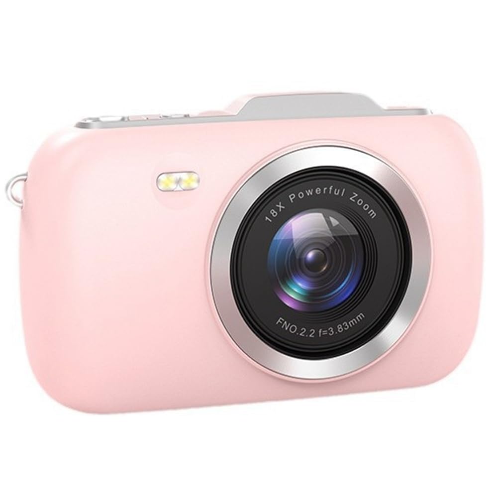 Fotocamera da Viaggio Fotocamera Digitale Registrazione Video 4K Stabilizzazione Anti-Shake Fotocamera Portatile per Vlog per Fotografia per Principianti e Adolescenti