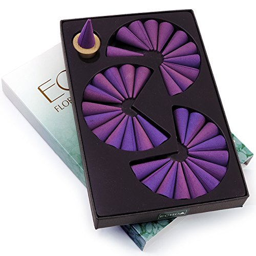 Shoyeido's Lavender Incense Cones - Set of 36 Cones
