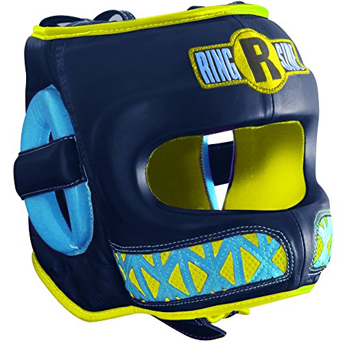 Image of Ringside Youth Deluxe Face Saver Boxing Muy Thai MMA Sparring Head Protection Kids Headgear