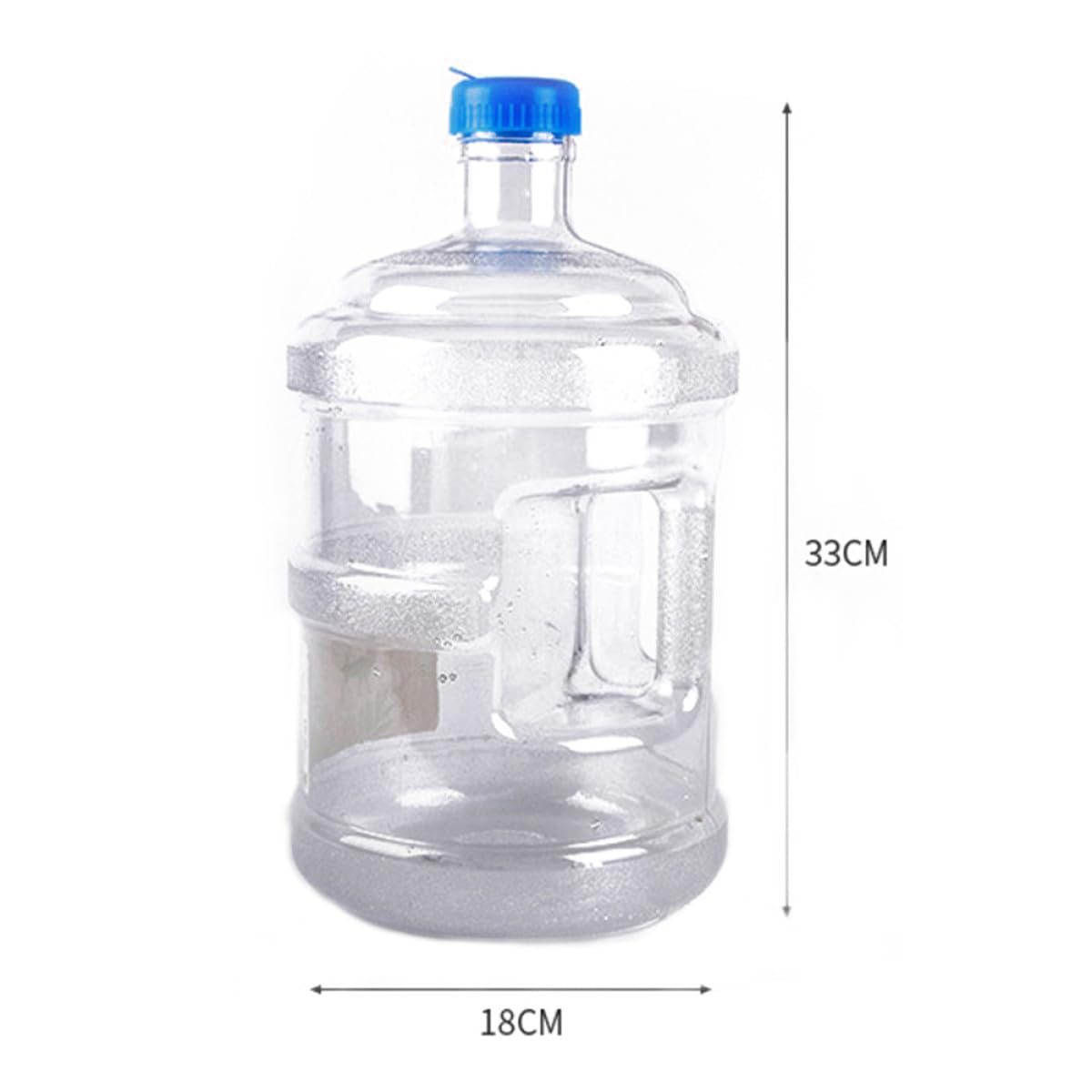 Tragbarer PC Wasserbehälter Campingfaltbarer Eimer Outdoor Wasserkanister Vielseitiger Auto Wasserbehälter Robust Praktisch für Haus Picknick Wandern Zufällige Zufällige Farbe