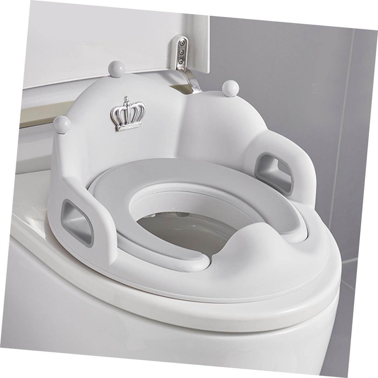 Asiento de Inodoro para Niños Pequeños de Pp, Uso Doméstico | Detachable, Fácil de Limpiar, para Bebés y Niñas, Diseño Cómodo para Aprendizaje en Casa
