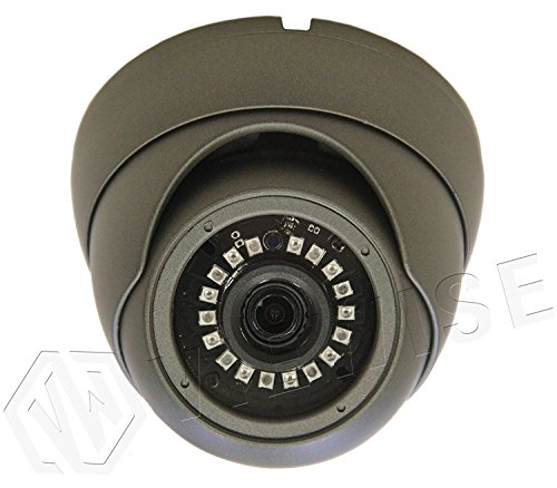 VIEWISE HD 1080P 2 Megapixel Eyeball Turret Dome Camera, Sony Sensor, Indoor/Outdoor Surveillance Security Camera 3.6mm Lens Day & Night Vision 4-in-1 HD-TVI, AHD, CVI, CVBS (Gray)