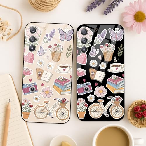 Image of COLORflow Back Cover Compatible with Samsung A34 5G | Pastel Dreams Collection Customized | Shockproof TPU Bumper with Camera Protection Back Cover Compatible with Samsung Galaxy A34 5G