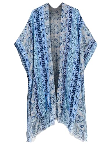 Image of Breezy Lane Kimonos for Women Swimsuit Coverups Beach Cover Up Swimwear Cardigan Summer