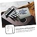 GOOHOCHY Kalimba Pickup Tail Nail Patch for Thumb Piano Durable Silver Accessory for Enhanced Sound Clarity and Performance Easy to Install Standard Replacement Part