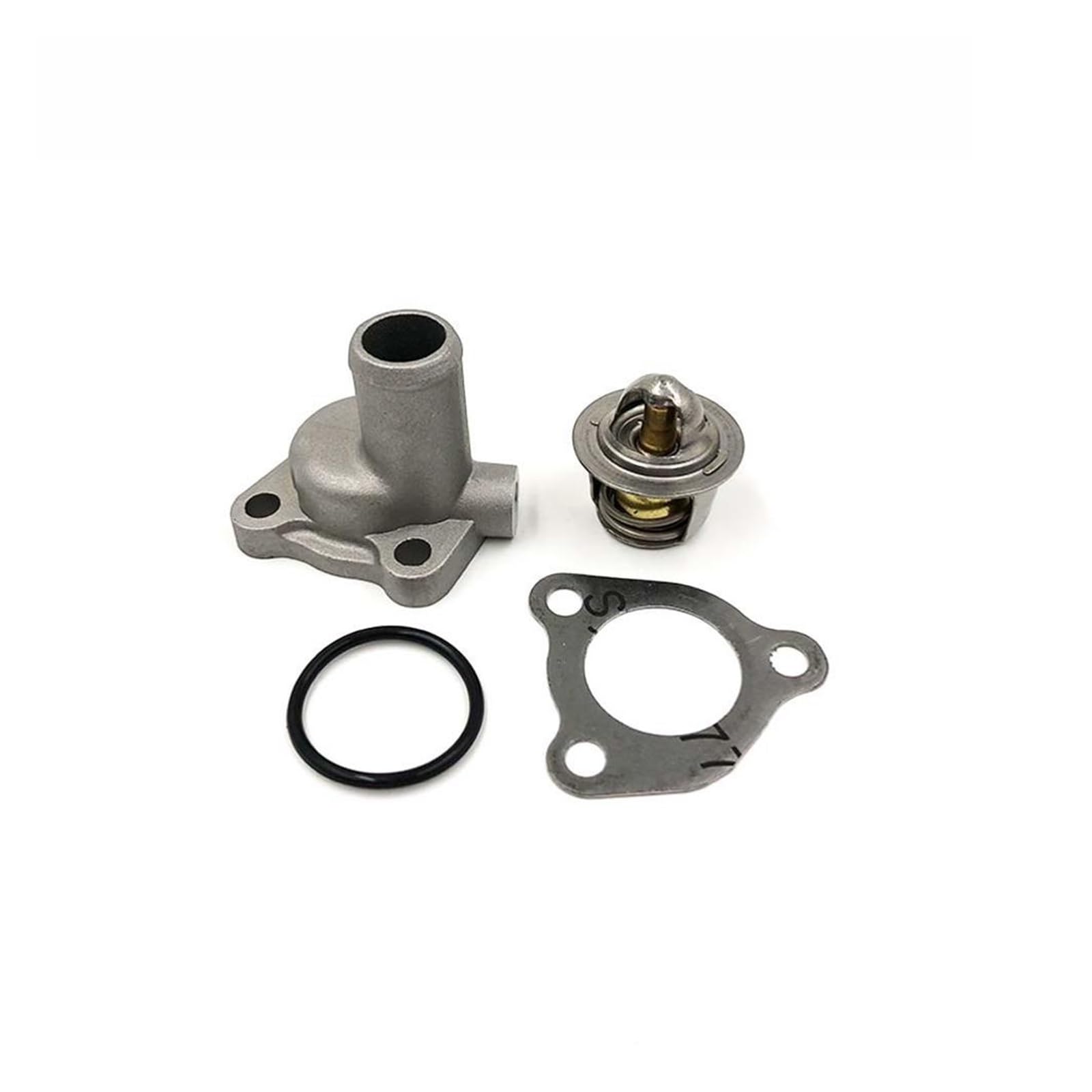 Thermostat Kühlmittel mit Dichtung Motorrad-Kühlmittelthermostat, Dirtbike-Teile, Temperaturfühler-Steuergehäuseabdeckung, passend für YAMAHA DT230 MT250 Thermostat mit Gehäuse(Full Set)