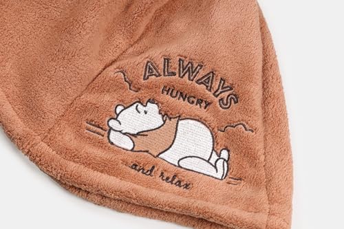 スケーター(Skater) サウナハット サウナ 帽子 頭囲64cm 吸水速乾 ループ付 ディズニー くまのプーさん BSHT1-A 3枚目