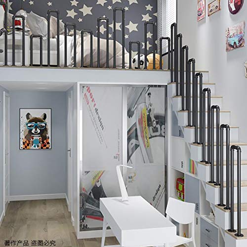 Rampe d'escalier extérieure pour prévenir les chutes sur terrasse - 2