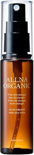 化粧水 スプレー 【 メイクの上から 顔 に シュッ！ かんたん 保湿 】 オルナ オーガニック ミスト 化粧水 「 持ち運びやすい 縦型 容器 の ボトル タイプ 」「 無添加 信頼の 日本製 」 50ml