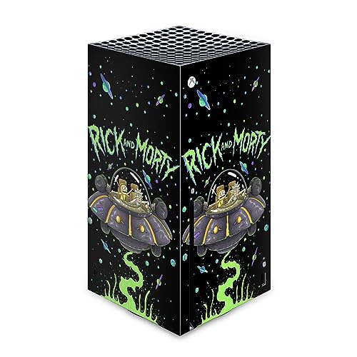 Autocollant Xbox Series X Rick and Morty Skin Vinyle Console Jeu
