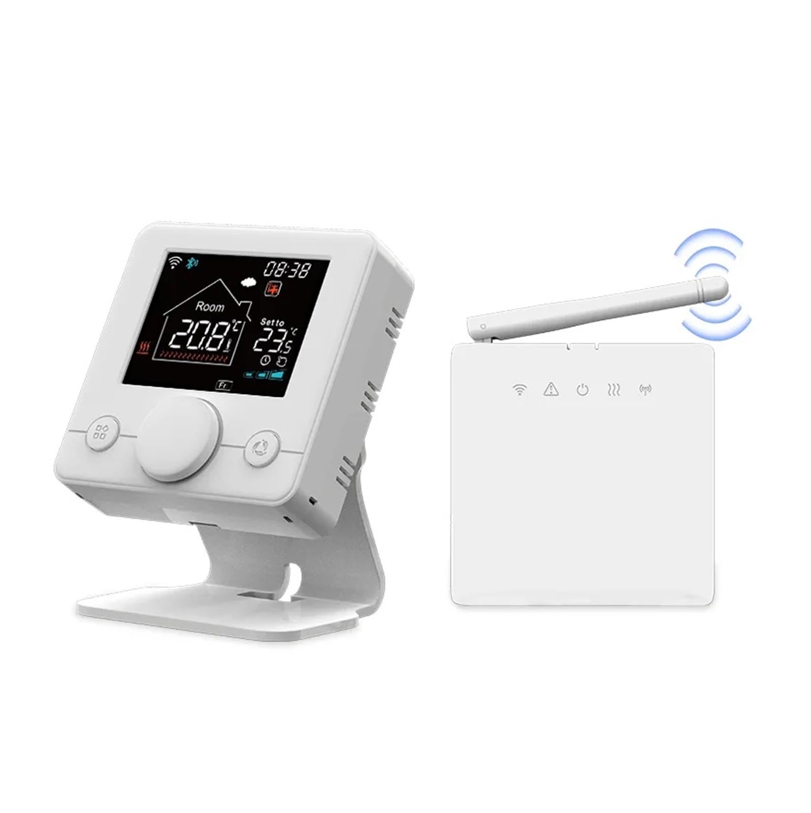 Digital Thermostat, Wireless Thermostat Programmable Temperature Controller For Room Gas Boiler Actuator