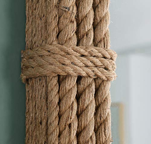 Kenroy Home 60206 Rudy Wall Mirror with Natural Rope Finish, Rustic Style, 41" Height, 28" Width, 2" Depth, Medium - Image 18