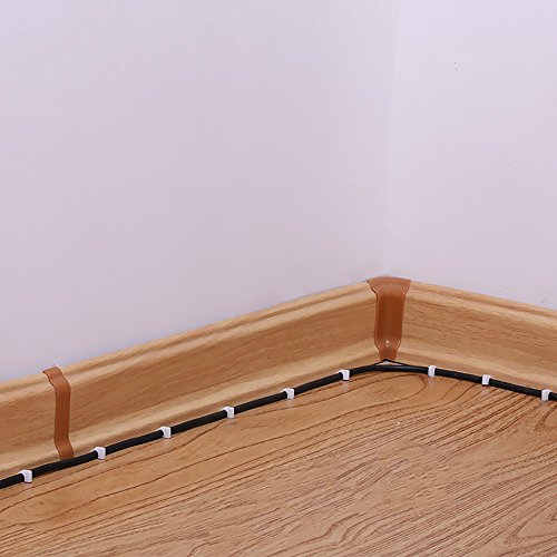 Darller 200 Pack Nail In Cable Clips Ethernet Cable Nails Tacks Clips 7Mm For Cat6 Cable - White #TOP4