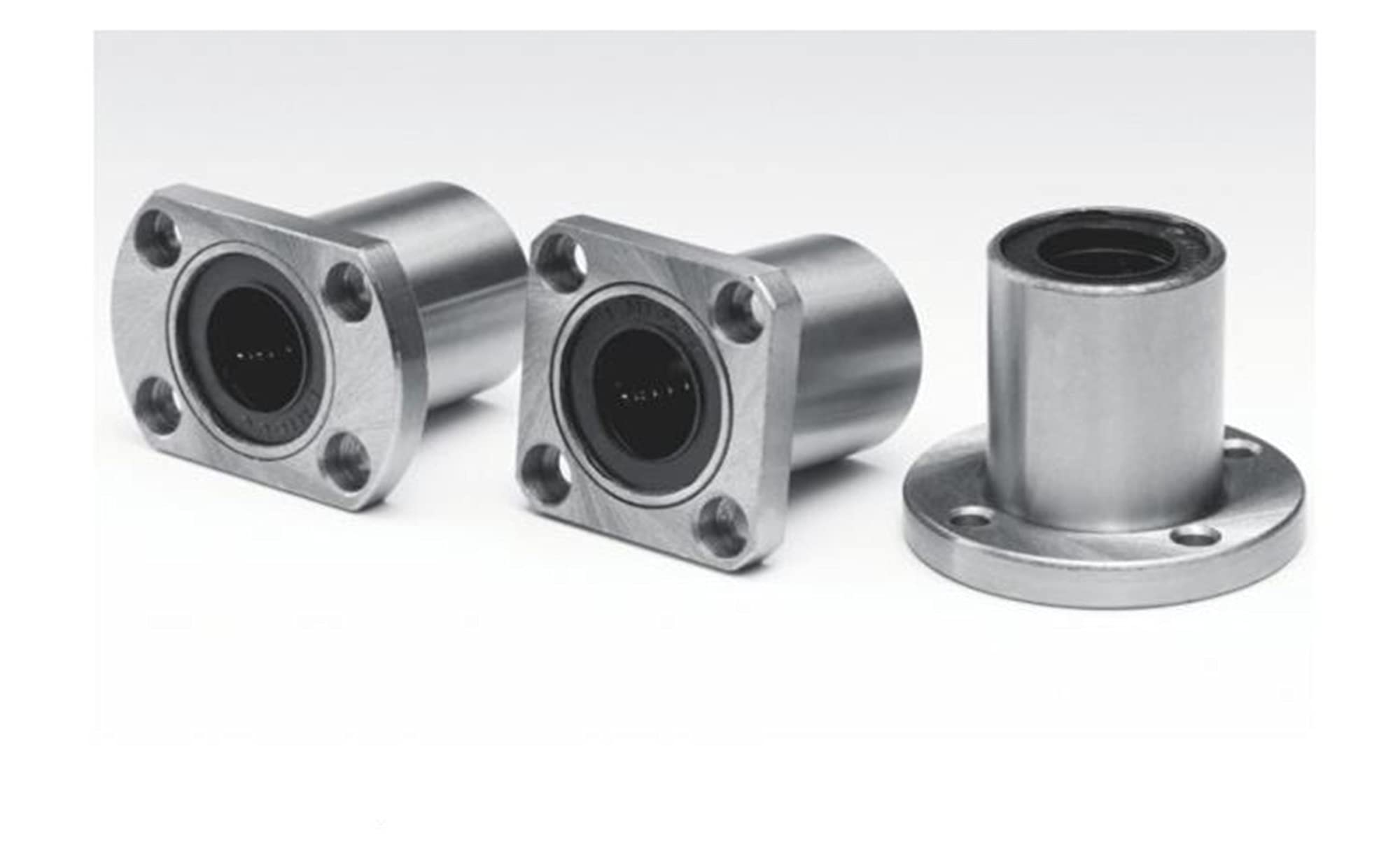 Cuscinetto Lineare LMF6/8/20UU - Set Di 1 Cuscinetto A Sfera Con Flangia Rotonda E Per Router CNC Haier Flair - Foto 5