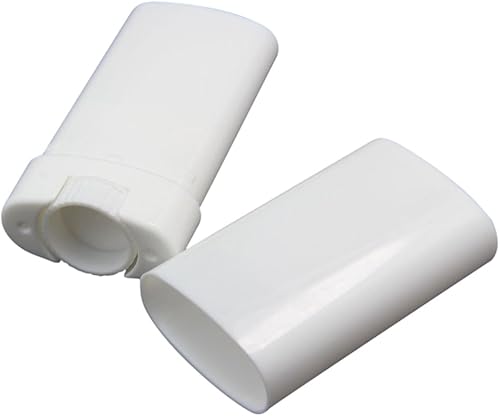 Miniatura 2 de Contenedor de desodorante recargable vacío de 0.5 fl oz, tubos de bálsamo labial de plástico, contenedores de brillo de labios, 10 unidades, color