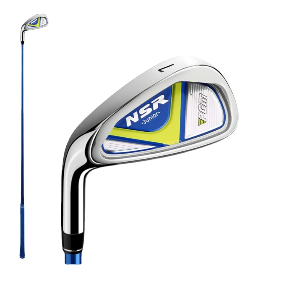 Left Hand & Right Handed Golf Club Iron Kids #7 NSR Graphite Shaft Steel Head for Ages 3-12 Boys Girls Golf Clubs