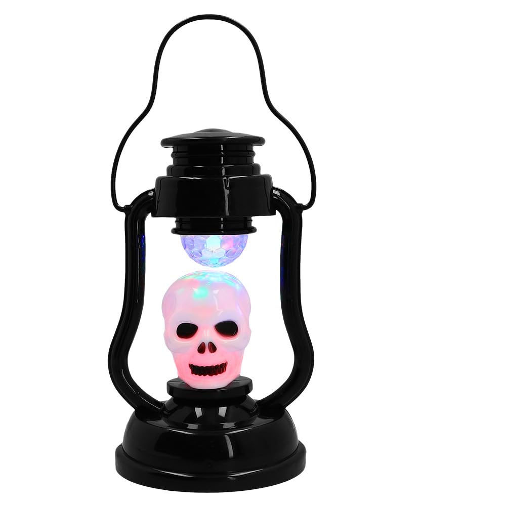 Boland Skull Disco Lantern Halloween Party Decoration