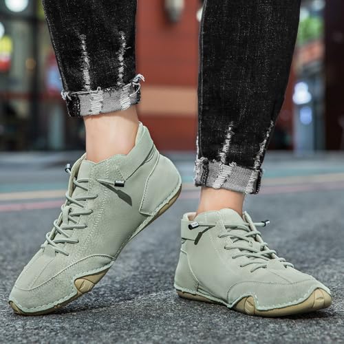 Bottes Chukka homme en daim lacets légères confort marche 42