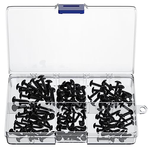 150 PCS M3 M4 Black Round Head Self Tapping Screws, M3 or M4 - Image 3