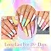 BRON PRETTY Esmaltes Semipermanente Pastel UV LED Esmalte de Uñas Gel, 6...