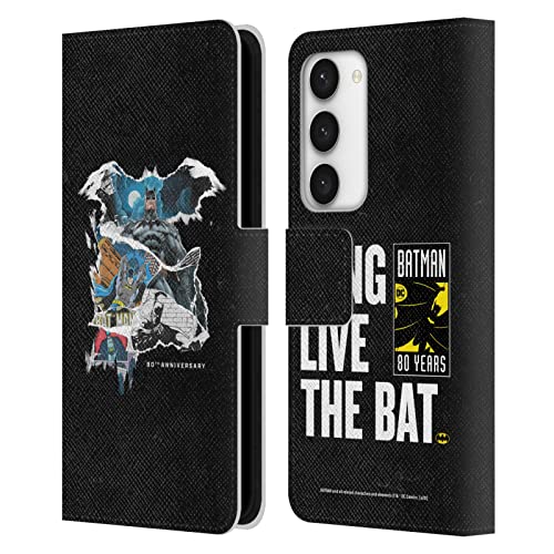 Carcasa de cuero Batman Samsung Galaxy S23 5G edición especial de libro