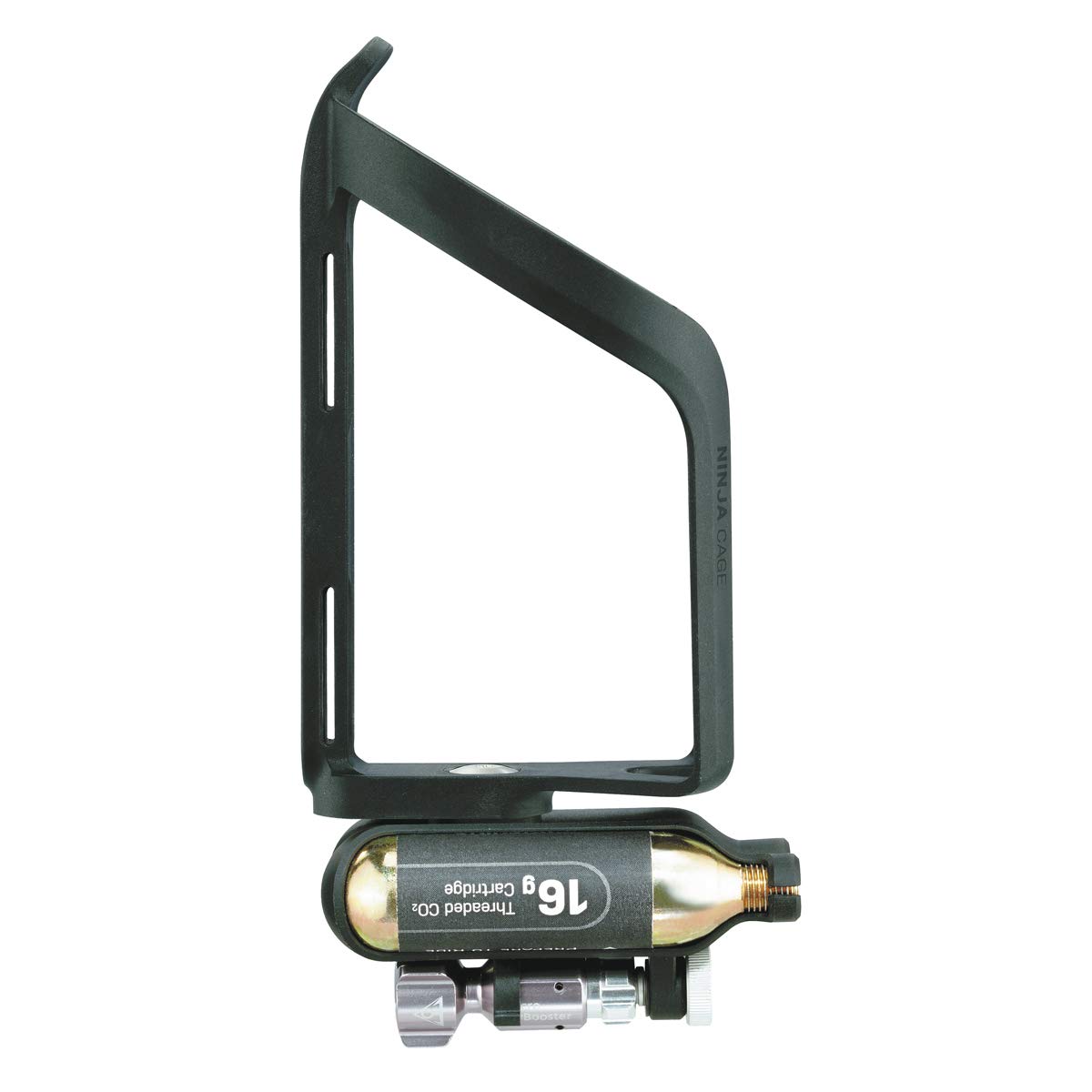 Topeak Ninja Cage, Portabottiglie. Unisex-Adulti, Nero, 10 cm