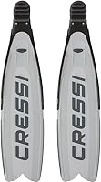 Vista 3 de Cressi Gara - Aletas modulares de impulso para apnea con cuchillas intercambiables, diseñadas y fabricadas en Italia