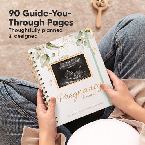 Pregnancy Journal for First Time Moms Gifts - 90 Pages Hardcove (Alpine) - 1