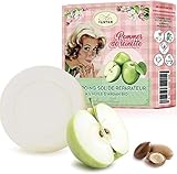 Shampoo Solido 80g Un Air d'Antan® / Profumo Mela/Shampoo Naturale Di Riparazione Con Olio Di Argan Bio/Shampoo Capelli Danneggiati Sfibrati/Senza Solfati/Shampoo Solido Naturale Capelli Secchi