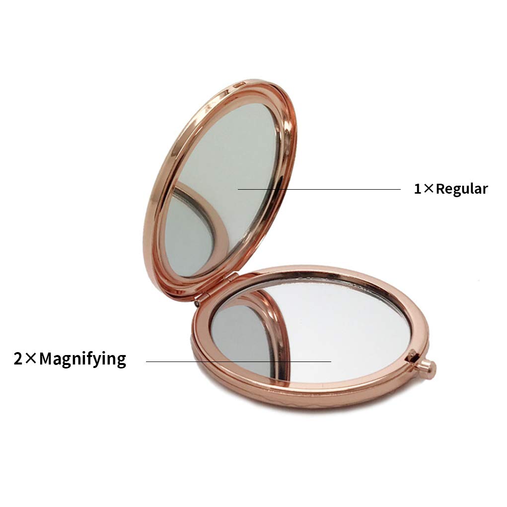 Cadeau Inspirant Pour Filles - Miroir De Maquillage Personnel Pour Femme - Cadeau D'encouragement Pour Amie, Fille, Petite-fille, Filleule, Collègue