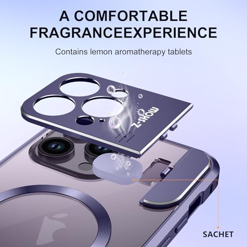 Coque iPhone 14 Pro JZ avec Support Invisible : Libérez Vos Mains au Bureau ou en Voyage - 7