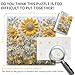 Sunflower Puzzles for Adults 1000 Pieces, PICKFORU Spring Flower Garden Puzzle Nature, Difficult Hard Golden Sunflower Art Theme, Challenging for Adults