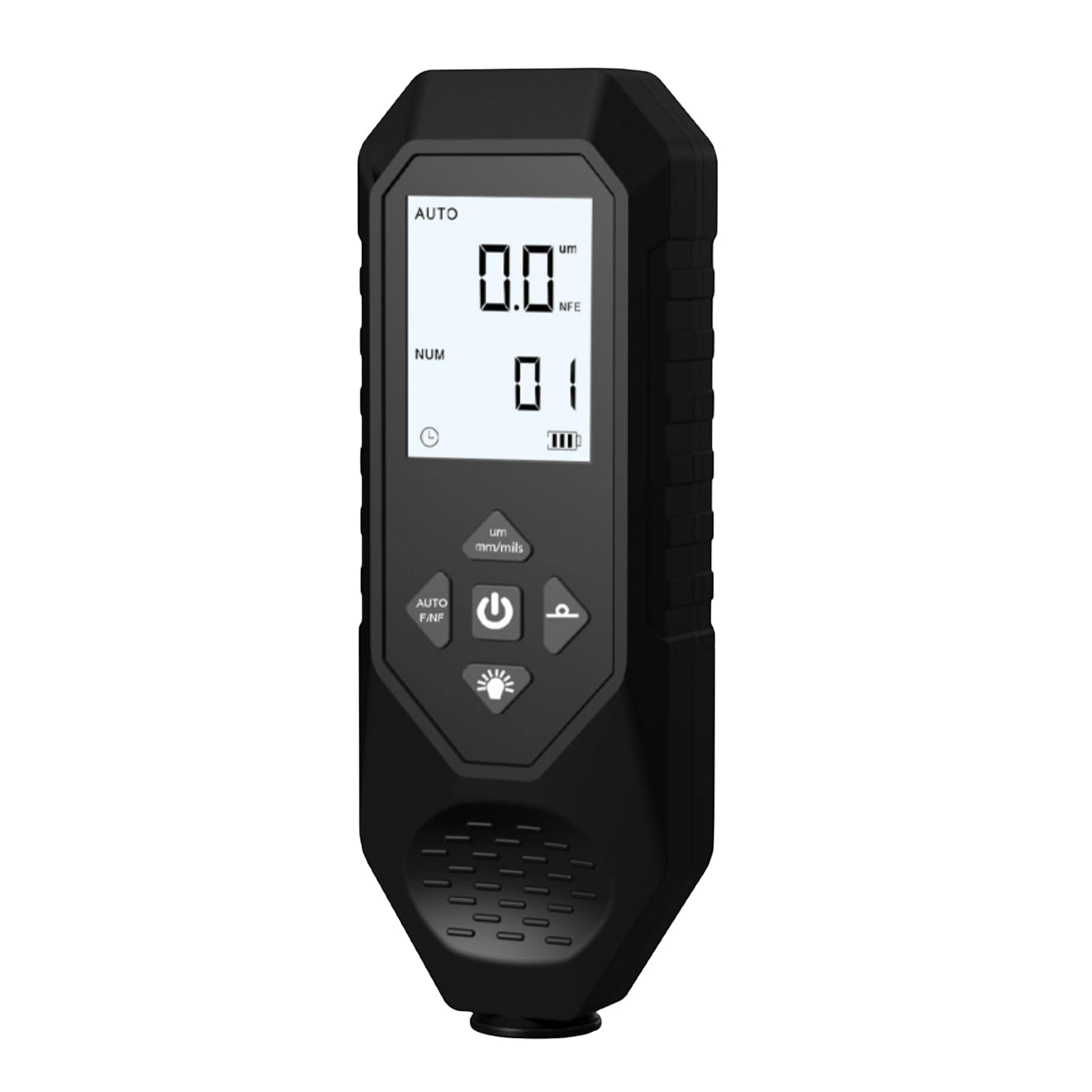 Piceioep Professional Thickness Meter Car Fe & Nfe Paint Gauge Digital Coating Thickness Meter Unit Conversion Gauge