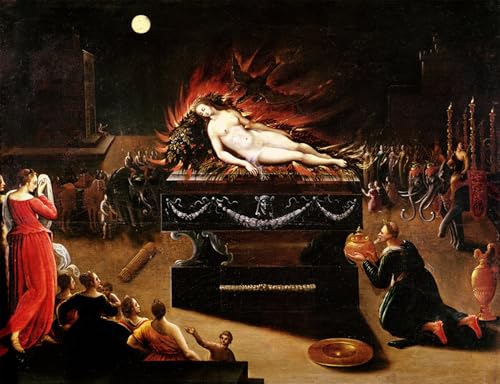 Affiche Apothéose de Sémélé Antoine Caron 60x90cm pour décoration murale de salon