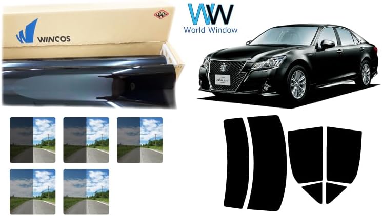 GY-3IR (4%) プロ仕様一枚貼り(要熱成型) 国産 遮熱スモークフィルム