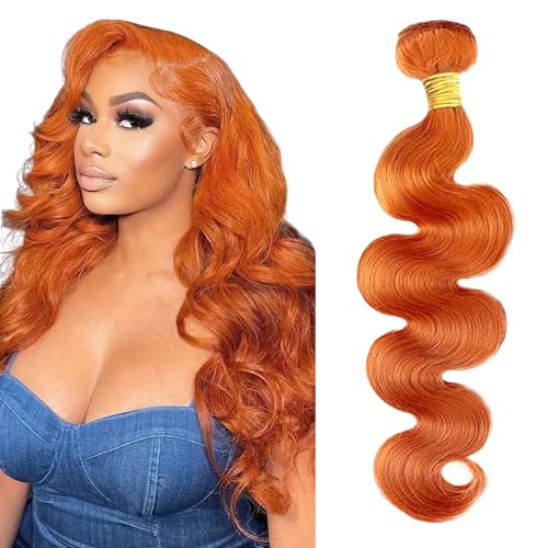12A Ginger Orange Bundles Human Hair Unprocessed...