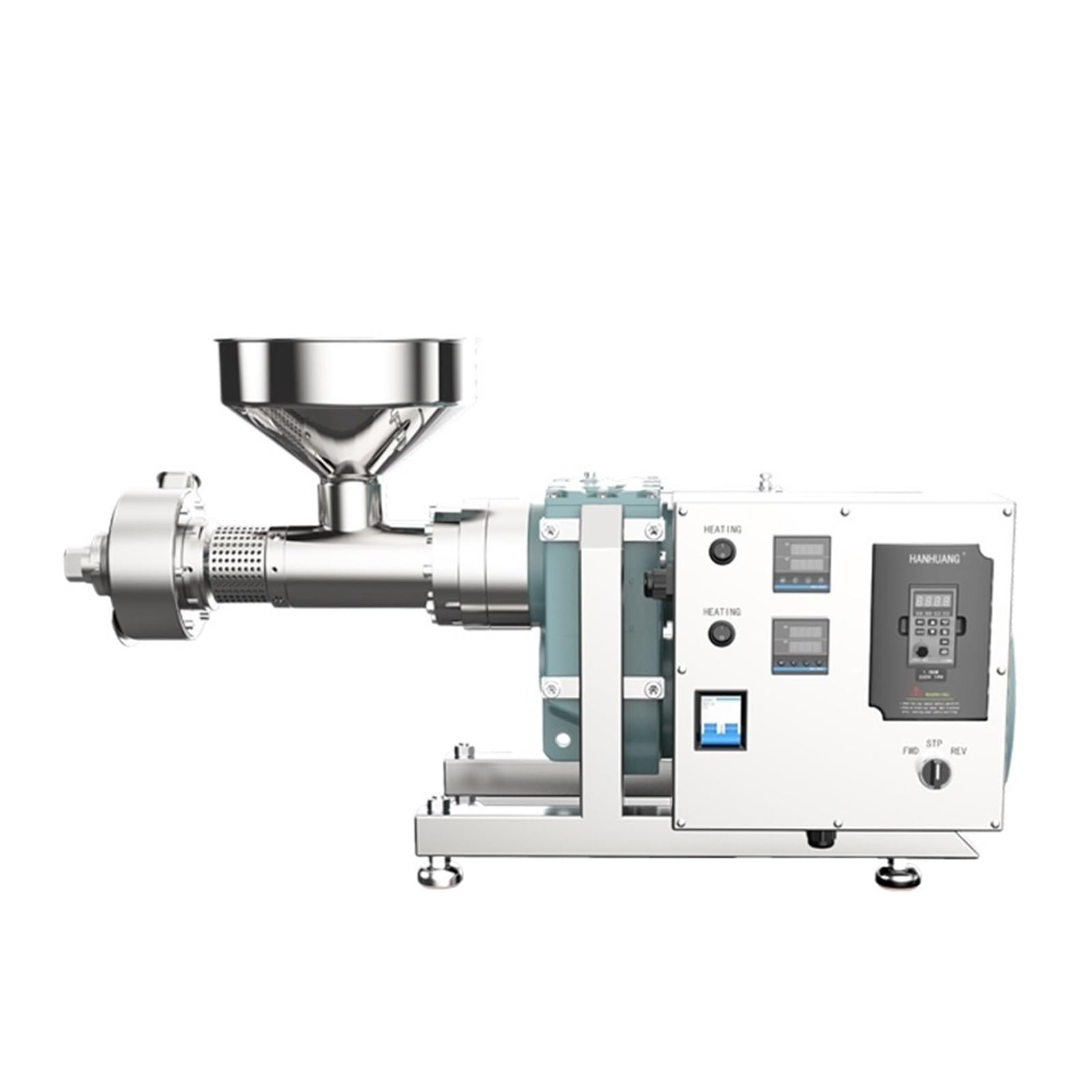 HCZKIUJY Oil Press Machine 2000W Home Peanut Flaxseed Cold Squeezer Business Olive Sesame Sunflower Seeds Pepper Coconut Extraction Intelligent Temperature Control
