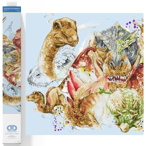 DIAMOND DOTZ Painting Kit: Advanced, DD15, Fabric, Gone But Not Forgotten, 110x80cm