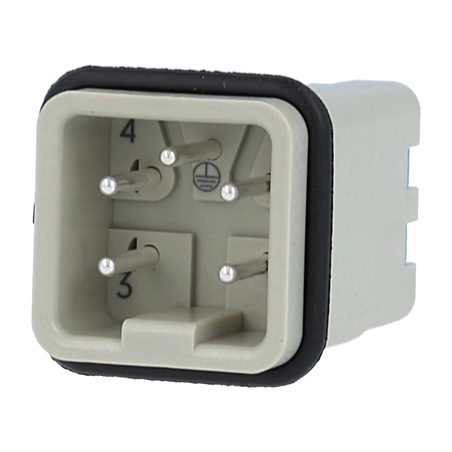Insert mâle Harting Han 4A 09200042633 connecteur 4 broches 400V