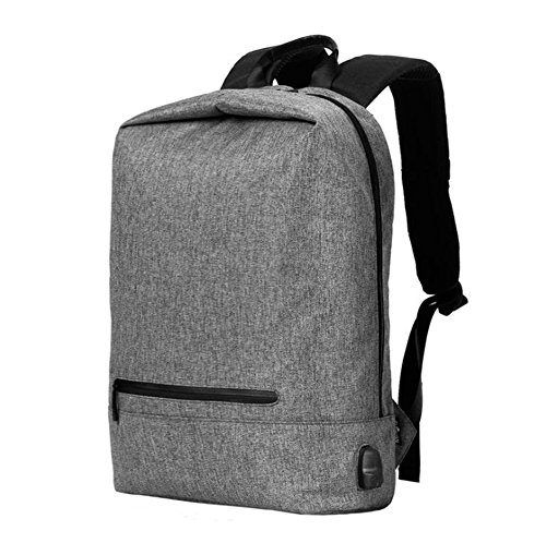 Preisvergleich Produktbild outflower Rucksack Leinwand / SAC A DOS Computer Student Schultasche / Rucksack Profi Lässige / Rucksack Diebstahlsicherung / Linien von Daten anschließbar, Style 1, 42x27x14cm