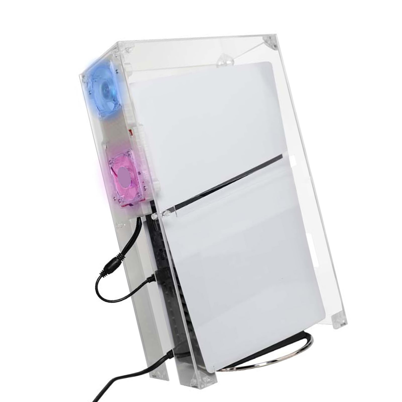 Copertura protettiva in acrilico trasparente per modelli selezionati con raffreddamento migliorato e custodia per console gioco portatile