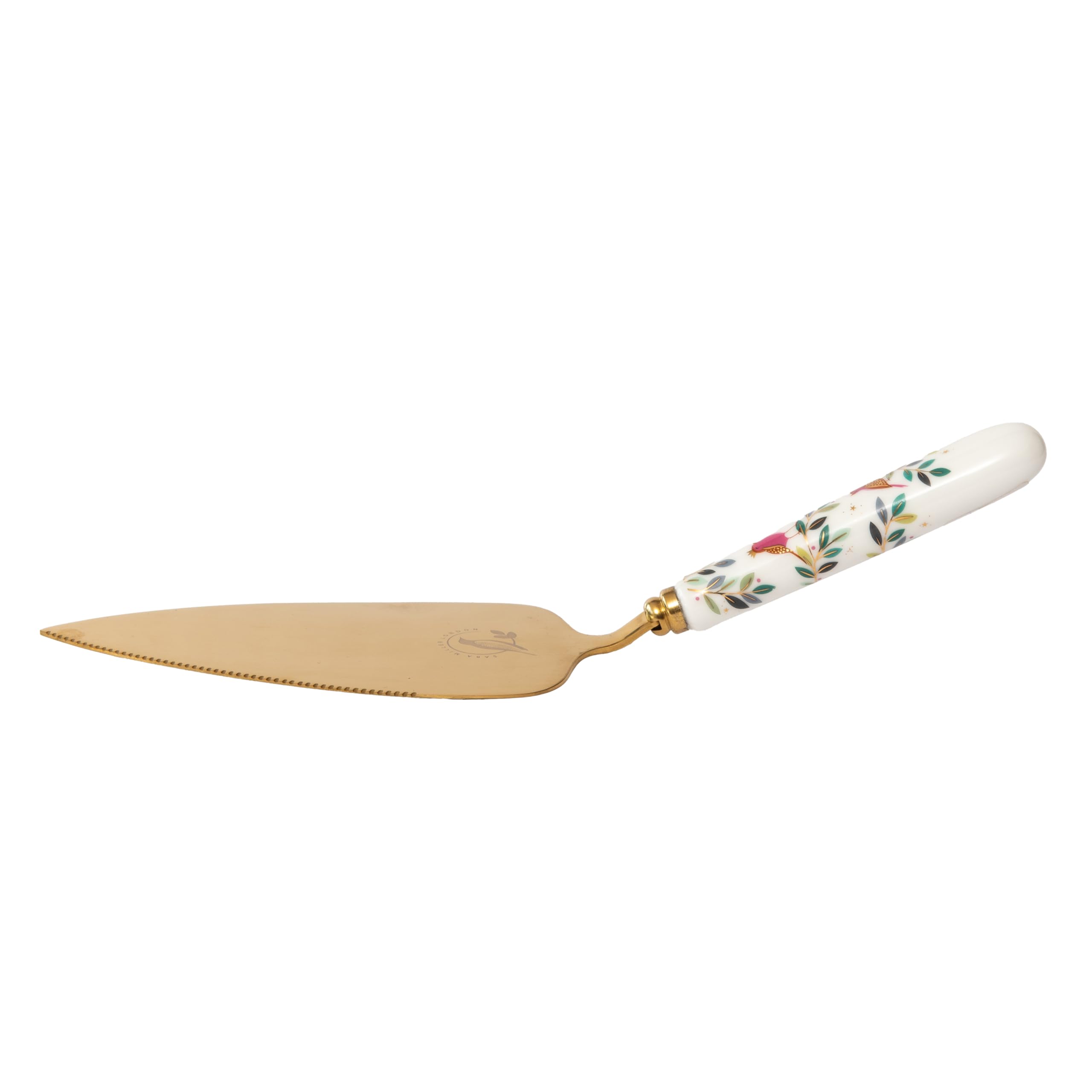 Sara Miller London White Woodland Tales Cake Slice,