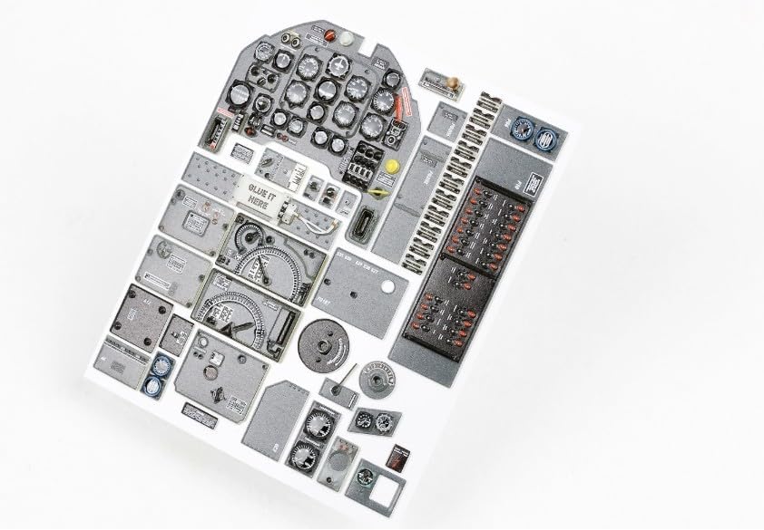 Red Fox QS-24023 1/24 Junkers Ju 87G Stuka Kanonenvogel 3D Acrylic Instrument Panels