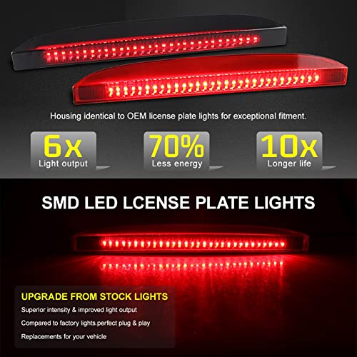 Troisième feu stop Clio 2 feu stop arrière rouge LED de remplacement 1998-2005 - 4