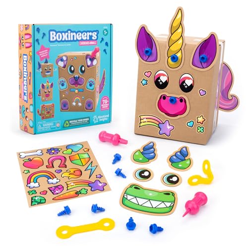Animaux en carton Learning Resources Boxineers kit de loisirs créatifs