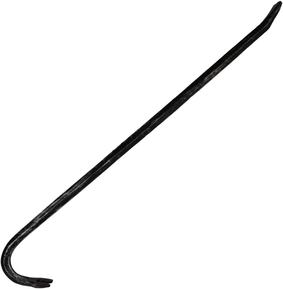 Forum Novelties 29.5" Realistic Foam Chrome Crowbar Halloween Prop Cosplay