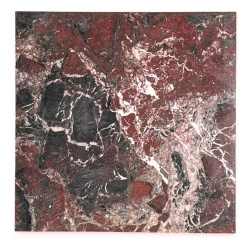 Tenedos Rosso Rosa Levanto 12x12 Polished Marble Tile – Luxurious