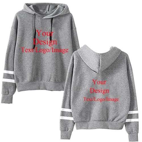 Personalizado unissexo homem mulher camisola com capuz personalizada foto/texto logótipo impresso algodão camisola outono bricolage camisola, Cor 3, Unissexo médio
